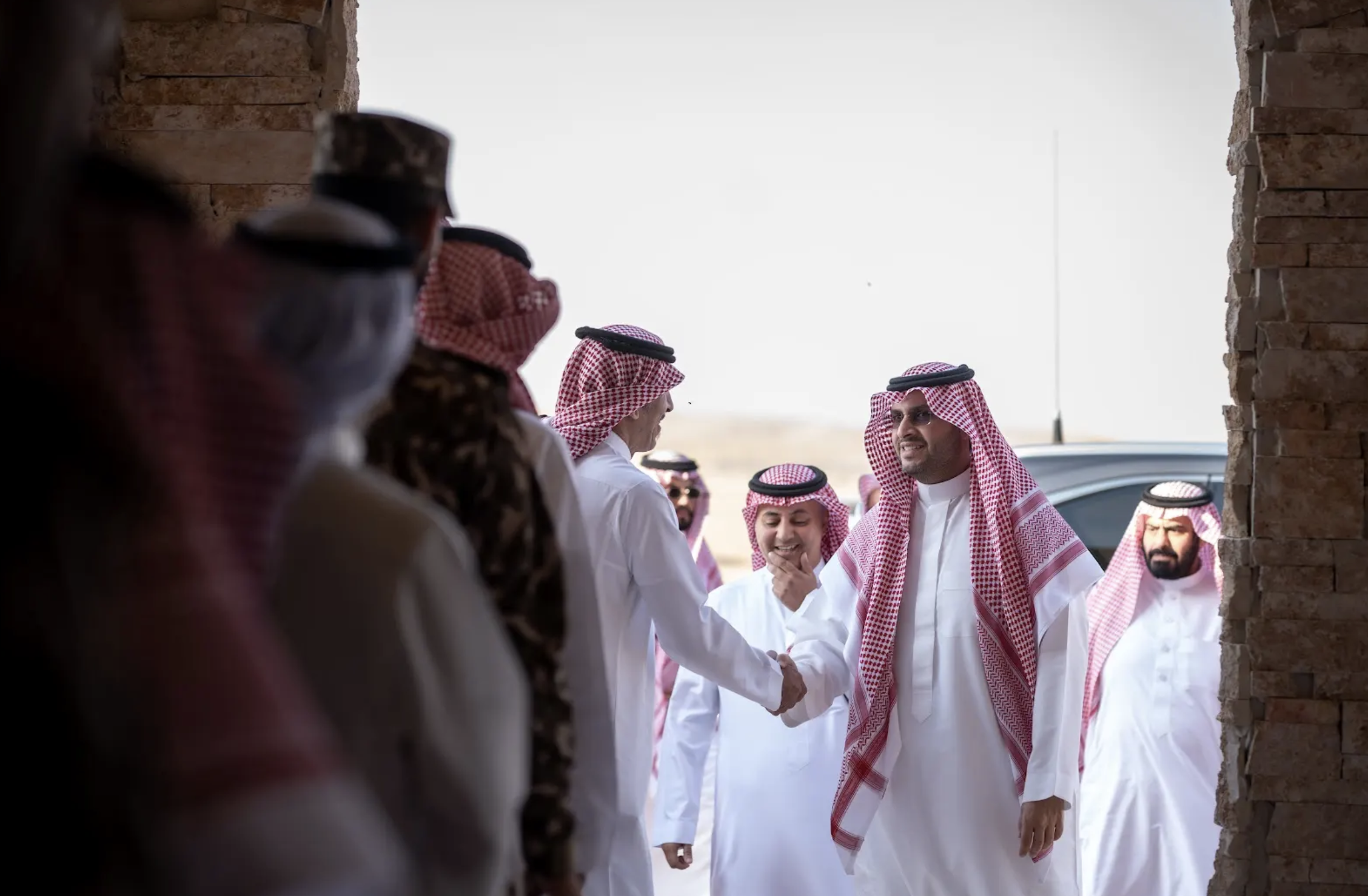 سمو الأمير تركي بن محمد بن فهد يزور محمية الإمام تركي بن عبدالله الملكية